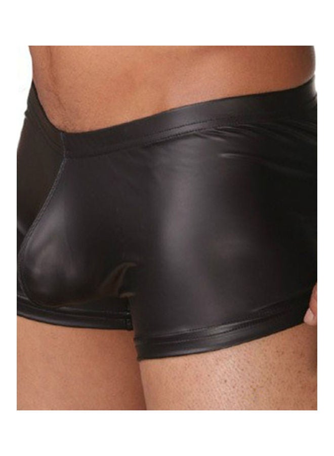 Solid Swimwear Briefs Black - Image 5