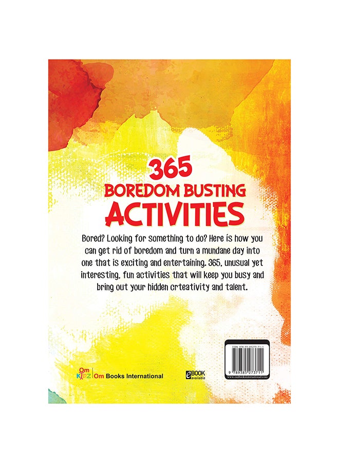 365 Boredom Busting Activities Paperback English by Om Books International Editorial Team - 43210  - Image 2