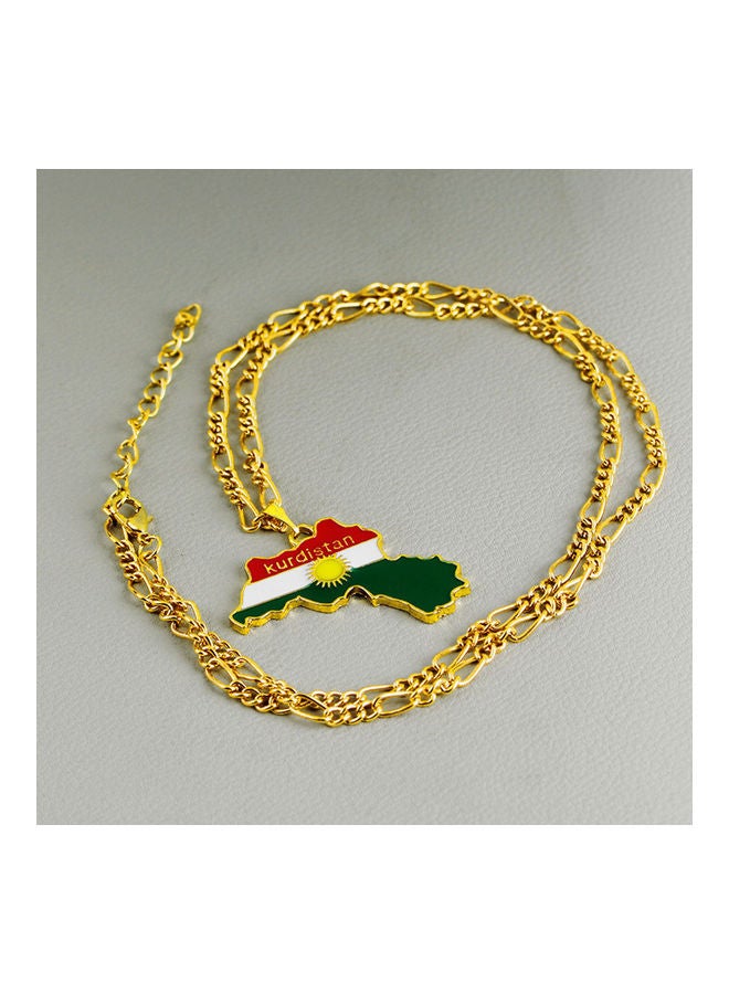 Kurdistan Map Necklace  - Image 2