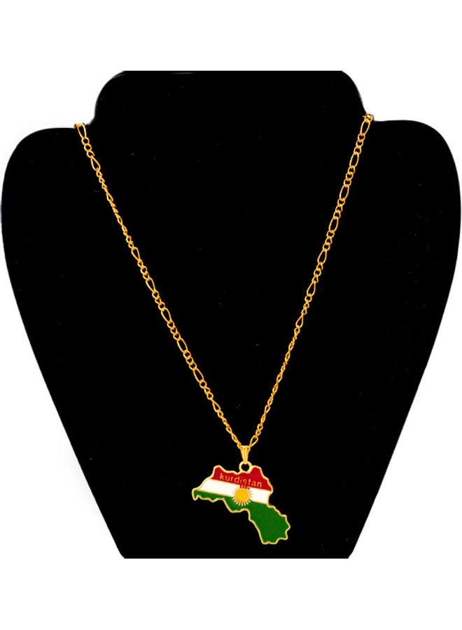 Kurdistan Map Necklace  - Image 4