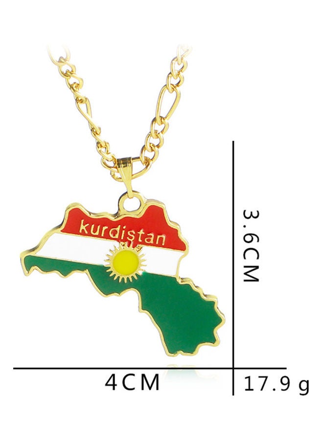 Kurdistan Map Necklace  - Image 5