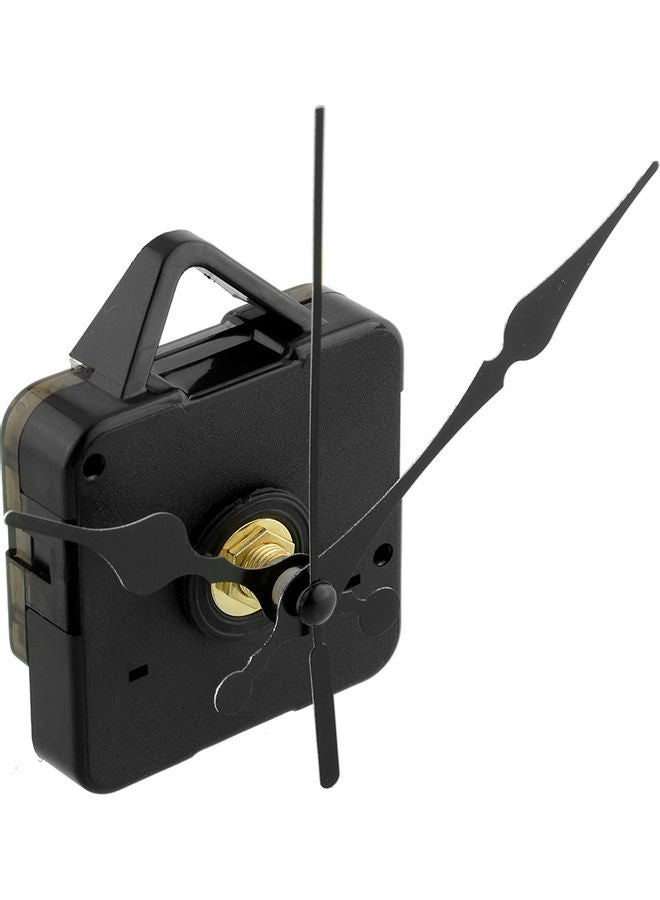 Wall Decoration Arts Mural Silent Clock Black 3 x 3 x 3cm - Image 1