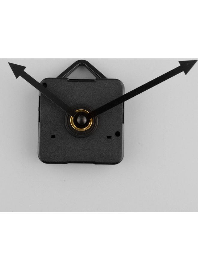 Generic - Silent Quartz Clock Movement with Arrow Hand Tool Set Black 3 x 3 x 3cm - Image 1