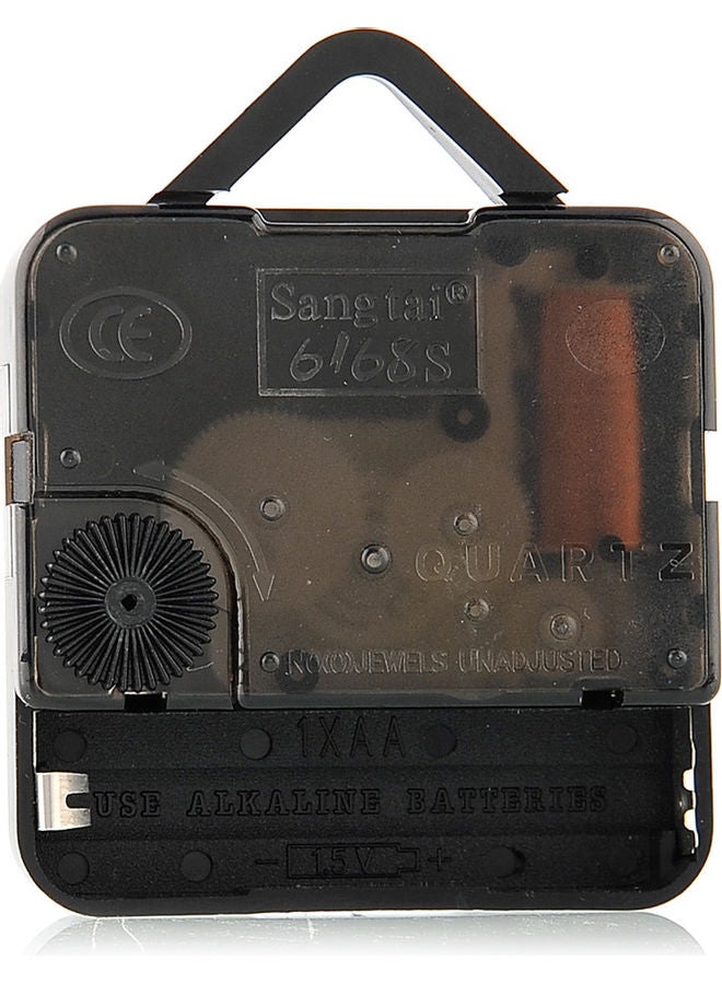 Wall Clock Movement Mechanism with White Hand Set Multicolour 3 x 3 x 3cm - Image 4
