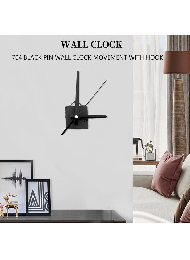 Classic Clock Movement Mechanism Set Black 3 x 3 x 3cm - Image 1