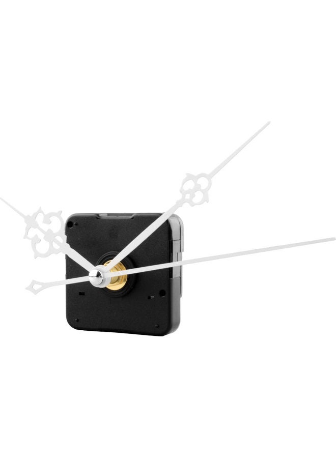 Quartz Clock with Movement White Hands Mechanism Set Black/White 3 x 3 x 3cm - Image 4