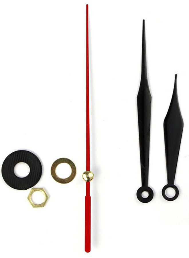 Wall Clock Movement Mechanism Set Black/Red 3 x 3 x 3cm - Image 3