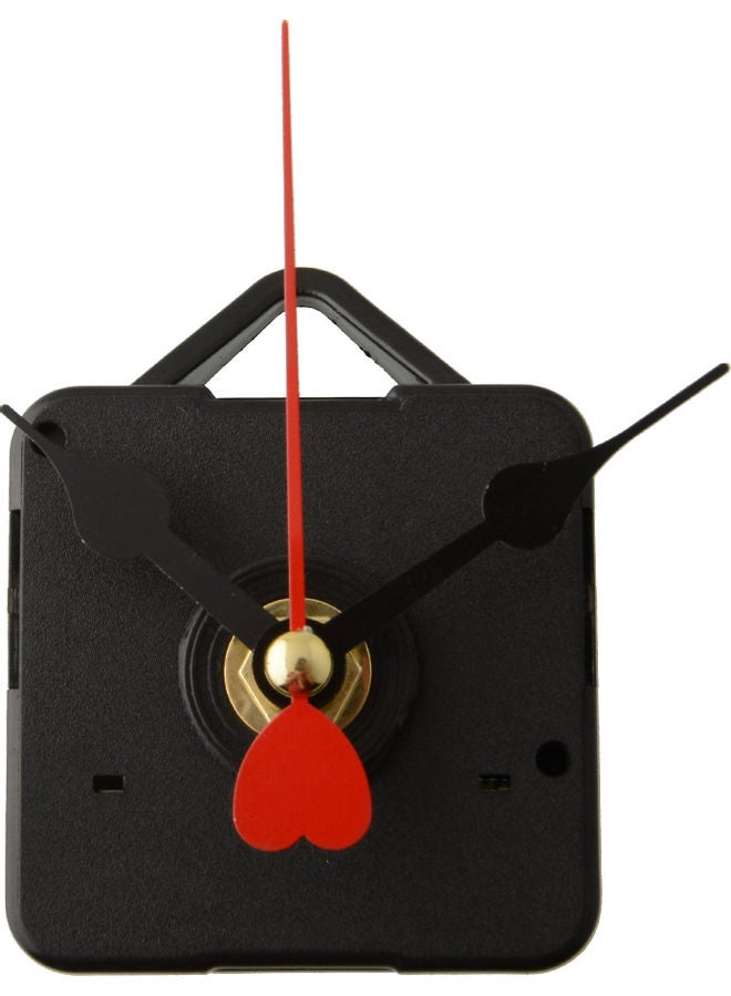 Wall Clock Movement with Red Heart Hand Multicolour 3 x 3 x 3cm - Image 4