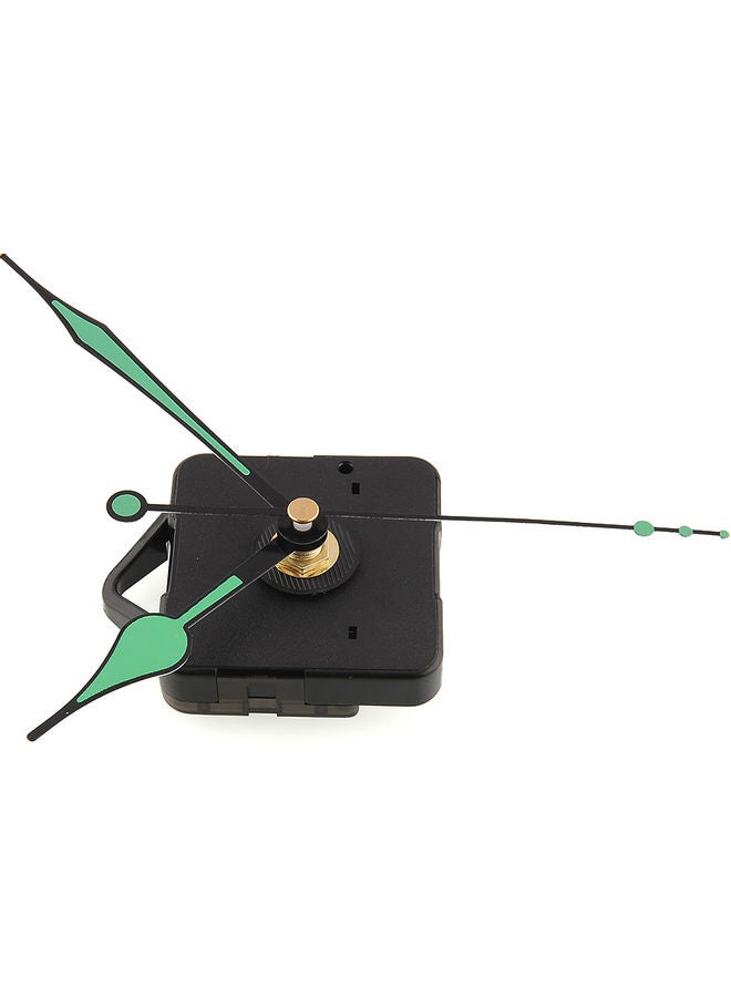 Wall Clock Movement Mechanism with Green Hands Multicolour 3 x 3 x 3cm - Image 5