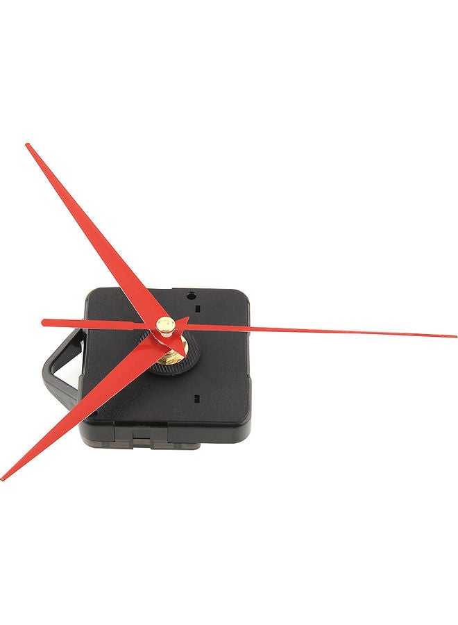 Wall Clock Movement Mechanism with Red Hands Tool Set Multicolour 3 x 3 x 3cm - Image 2