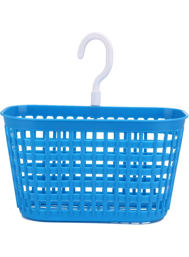 Hanging Bathroom Basket Blue 19 x 10 x 18cm  - Image 2