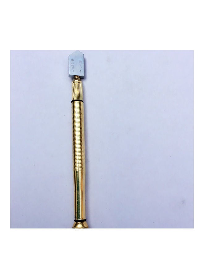 أداة قطع زجاج ماسية ذاتية التشحيم ذهبي 21 x 21 x 5سم - Image 4