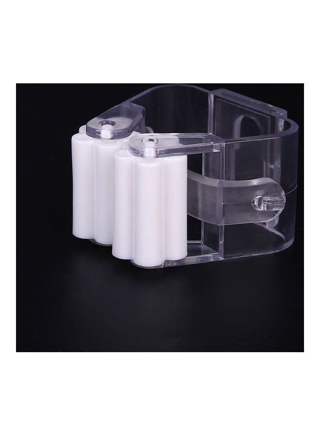 Mop Holder Hook Clear/White 9 x 9 x 5cm - Image 5