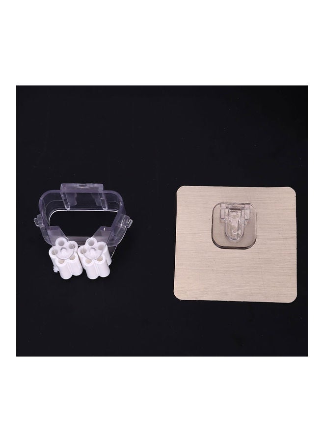 Mop Holder Hook Clear/White 9 x 9 x 5cm - Image 3