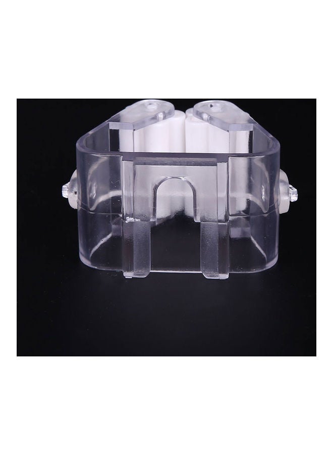 Mop Holder Hook Clear/White 9 x 9 x 5cm - Image 4