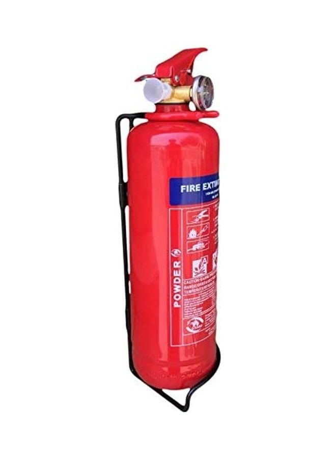 Fire Extinguisher with Bracket Red 33 x 11 x 9cm