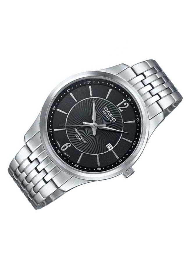 CASIO Men's Beside Analog Watch BEM-151D-1AVDF - 39 mm - Silver - Image 2