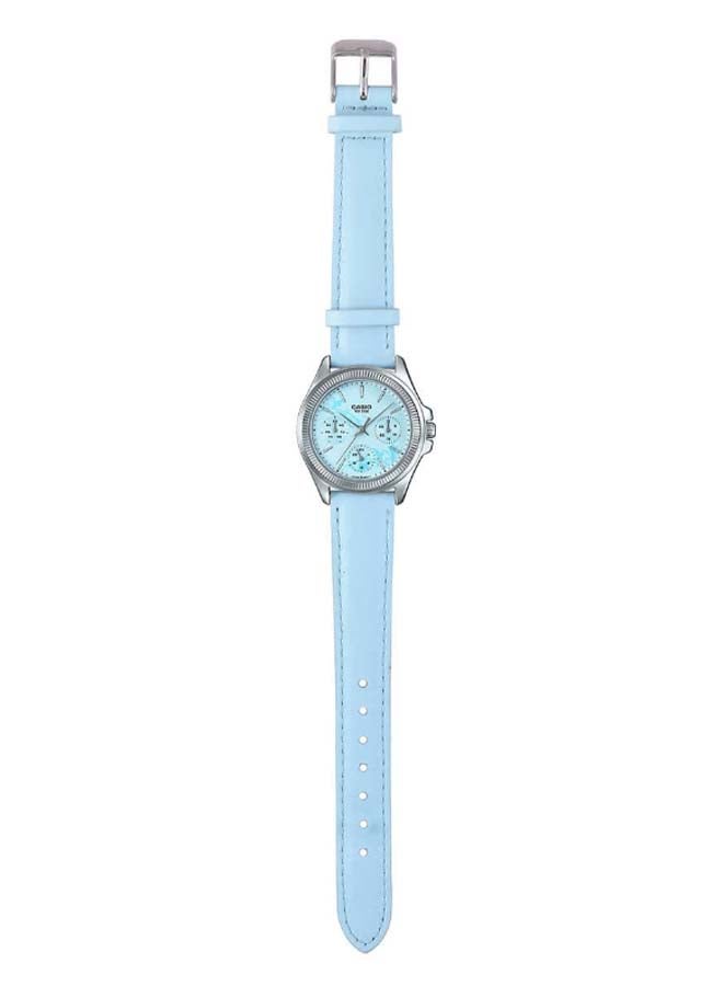 CASIO Women's Enticer Chronograph Watch LTP-2088L-2AVDF - 33 mm - Blue - Image 4