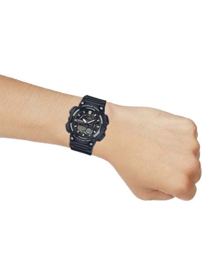 CASIO - Boys' Youth Series Quartz Digital Watch AEQ-110W-1AVDF - 47 mm - Black - Image 1