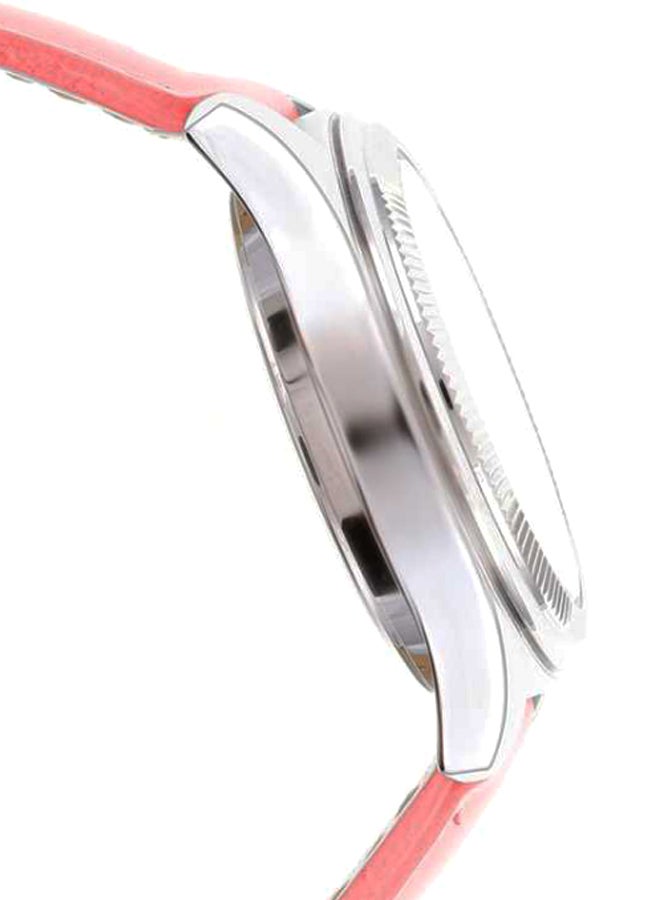 كاسيو ساعة يد إنتايسر بعقارب طراز LTP-2088L-4A2VDF - مقاس 33 ملم - لون زهري للنساء - Image 4