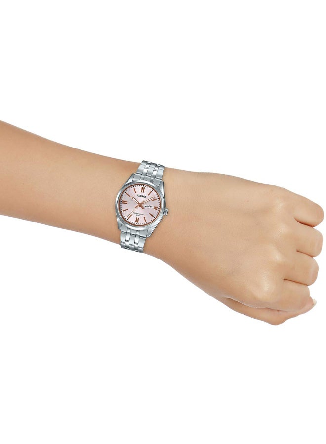 CASIO Women's Enticer Quartz Analog Watch LTP-1335D-4AVDF - 30 mm - Silver - Image 5
