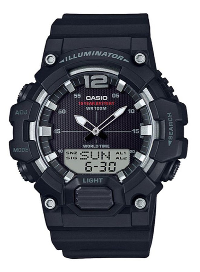 كاسيو مُجدد - ساعة يد رقمية وبعقارب مقاومة للماء طراز HDC-700-1AVEF للرجال - Image 1