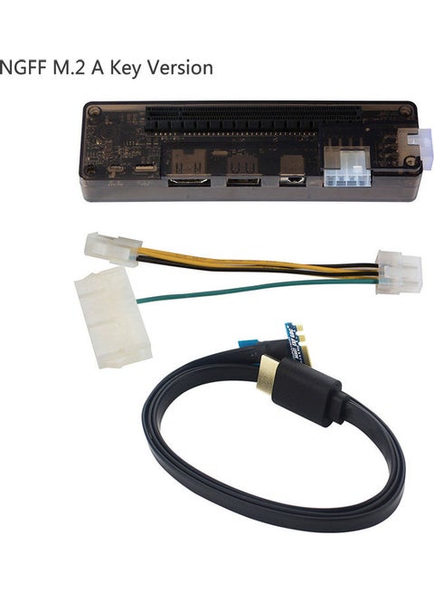 EXP GDC Laptop External PCIE Graphics Card Black