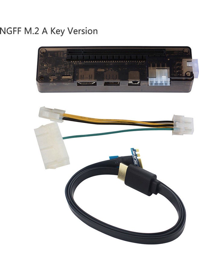 EXP GDC Laptop External PCIE Graphics Card Black