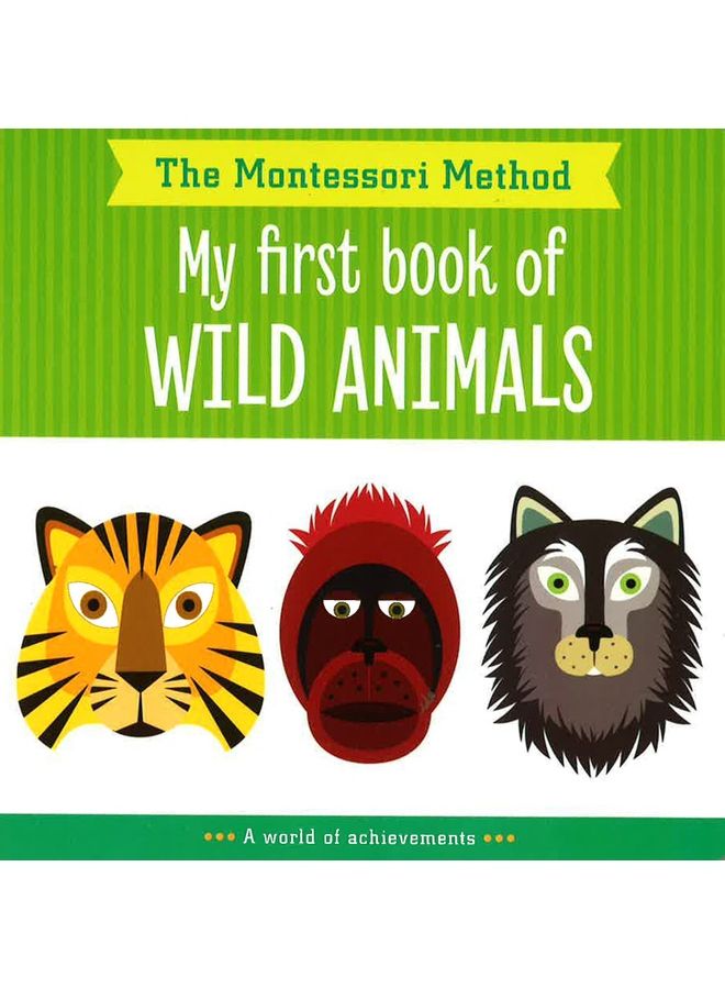 My First Book Of Wild Animals Board Book English by White Star  - Image 1