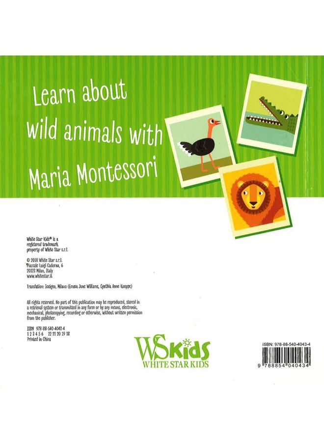 My First Book Of Wild Animals Board Book English by White Star  - Image 2
