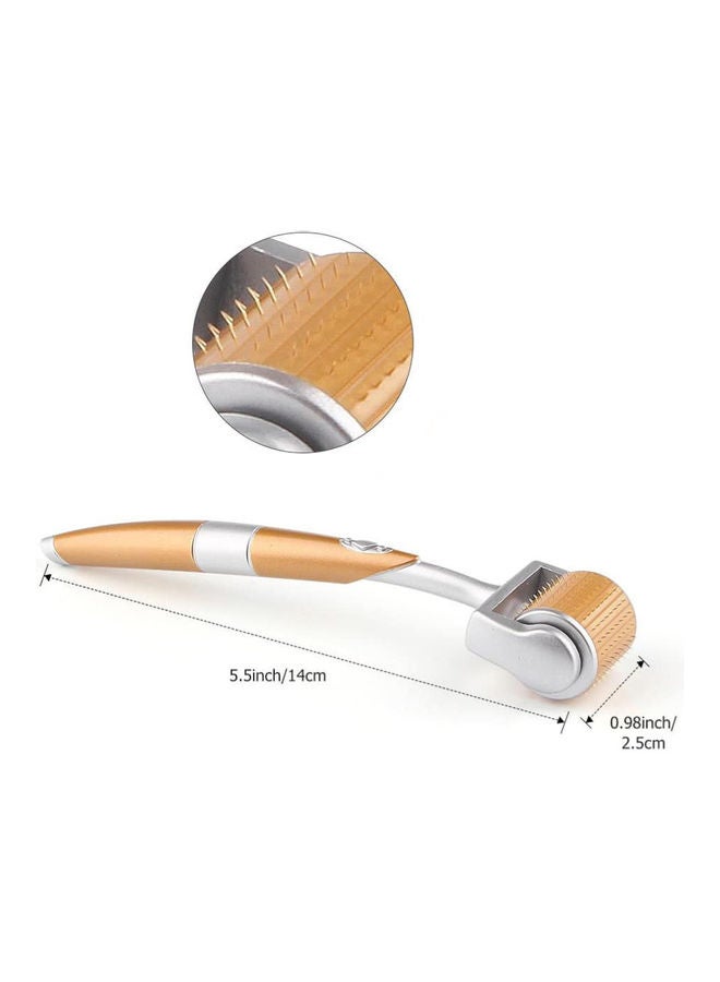 ZGTS - Micro Needle Derma Roller Gold/Silver 0.75mm - Image 1