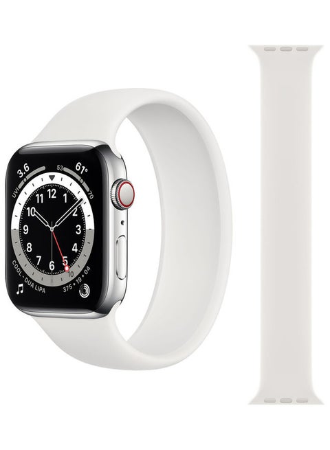 Replacement Band For Apple Watch Series 6/SE/5/4/3/2/1 40/38 mm White