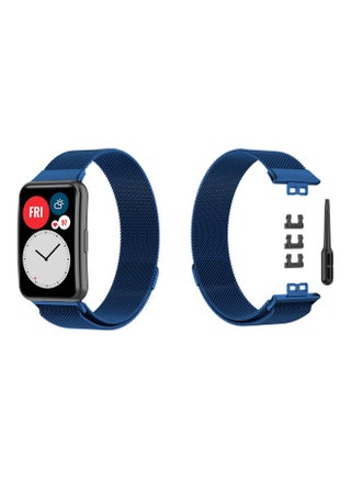 Milanese Replacement Band For Huawei Watch Fit Blue - v1610528241/N43430567A_1