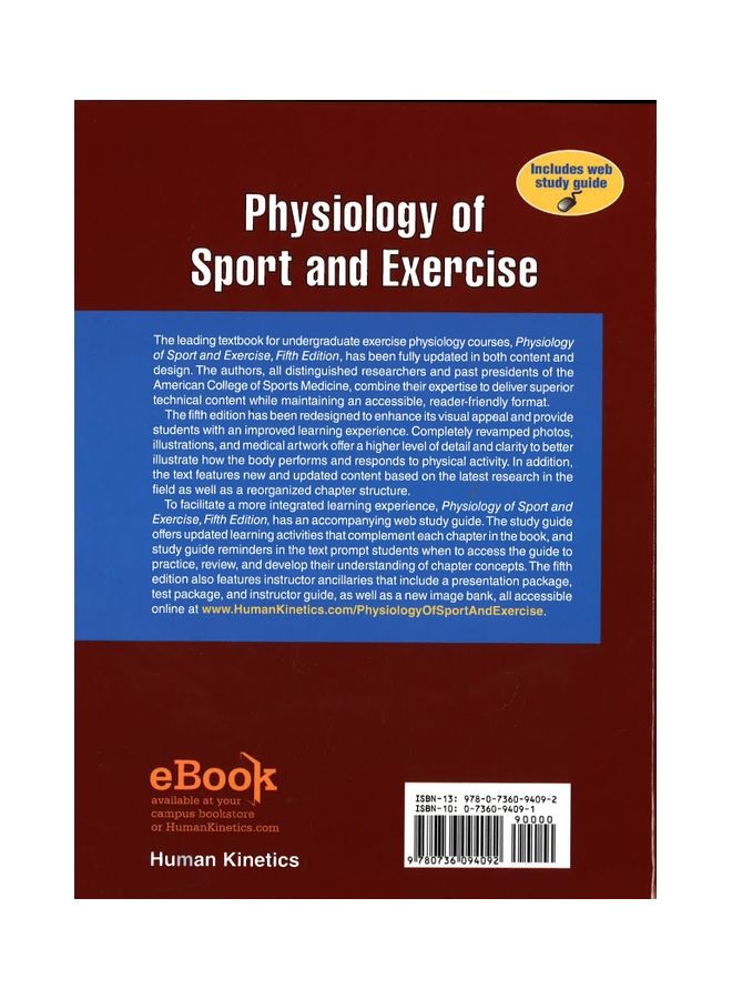 null - Physiology Of Sport And Exercise With Web Study hardcover english - Image 1
