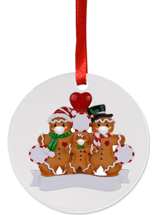 Tree Hanging Ornament Multicolour 10cm - Image 1