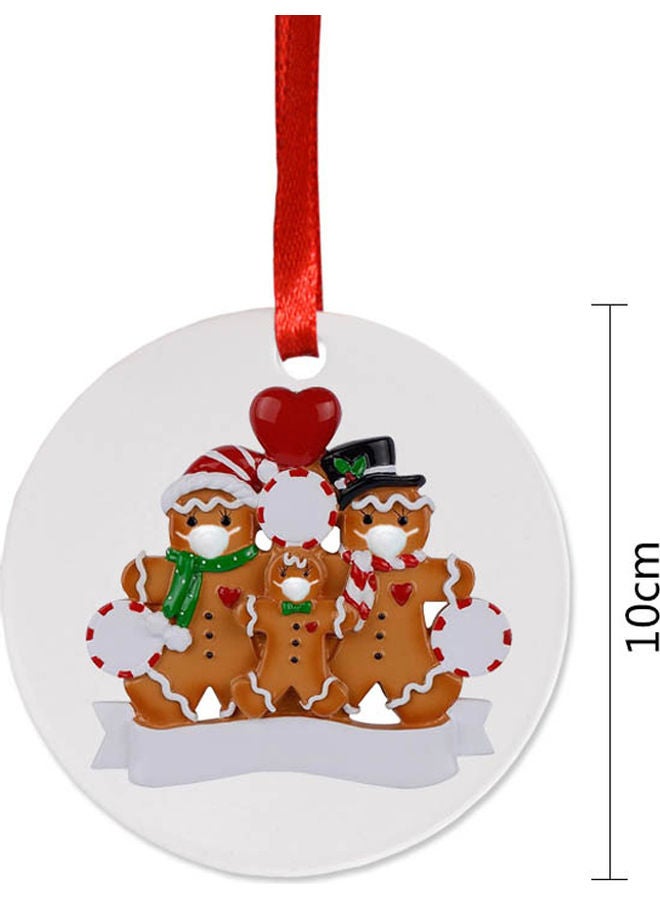 Tree Hanging Ornament Multicolour 10cm - Image 2