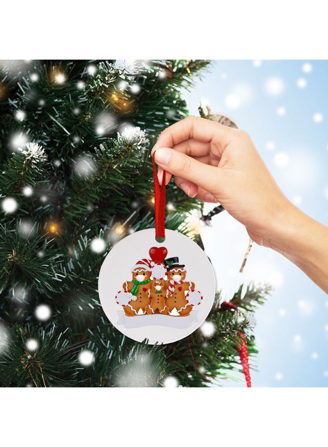 Tree Hanging Ornament Multicolour 10cm - Image 3
