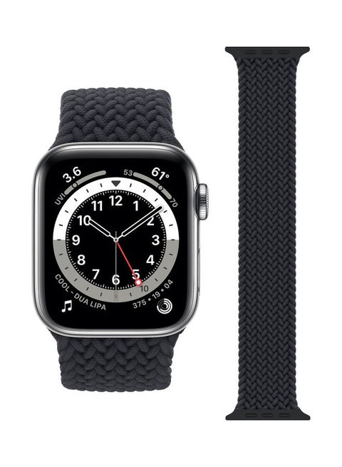 Replacement Band For Apple Watch Series 6/SE/5/4/3/2/1 40/38 mm Charcoal Black