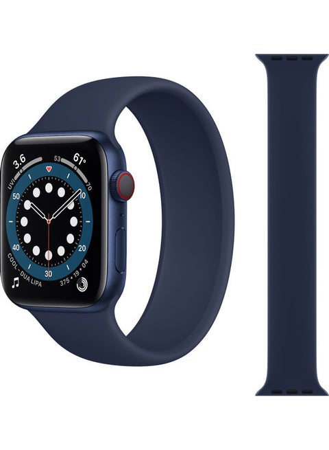 Solo Loop Band for Apple Watch Navy Blue