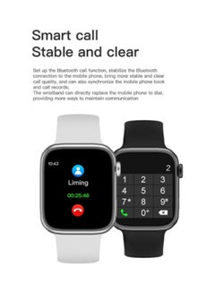 Zoom Plus Series6 Bluetooth Call Smartwatch With Fitness Tracker Black  - Image 3