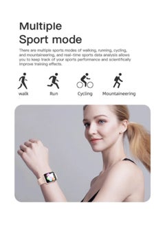 Zoom Plus Series6 Bluetooth Call Smartwatch With Fitness Tracker Black  - Image 5