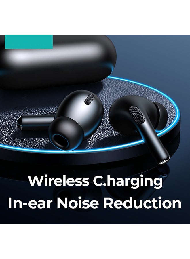JR-T03S Pro TWS Bluetooth Noise Cancelling Technology Earphones with Microphone, Anti Counterfeit Without Pop Up Black