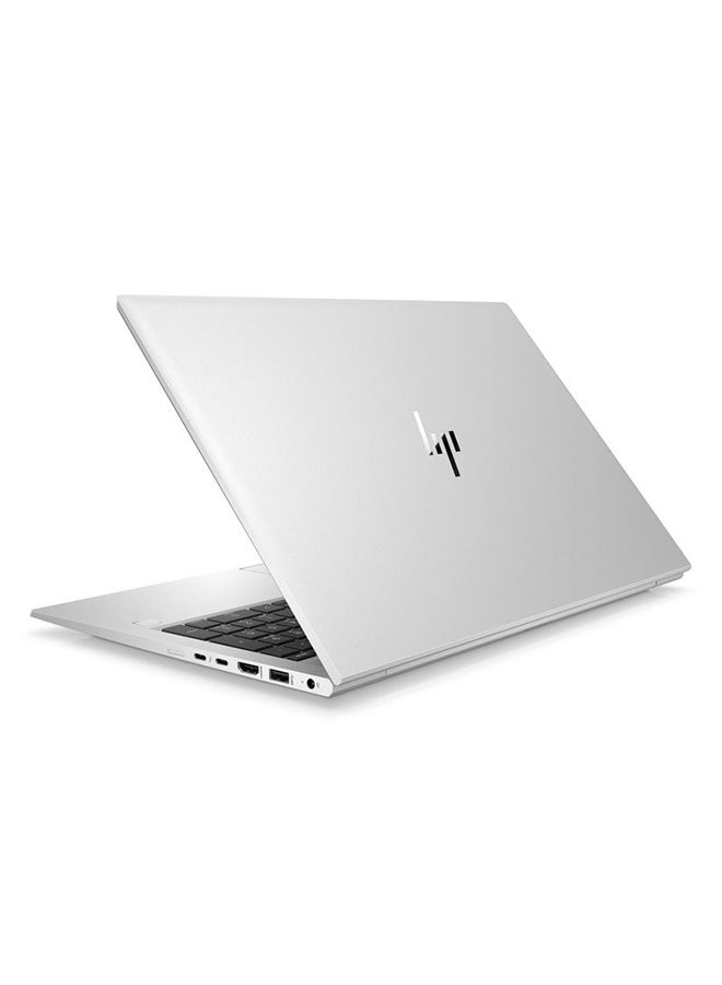 لابتوب إليت بوك 850 من الجيل السابع بشاشة مقاس 15.6 بوصة بدقة كاملة الوضوح ومعالج كور I7 وذاكرة رام سعة 8 جيجابايت ومحرك أقراص SSD سعة 256 جيجابايت وبطاقة رسومات إنتل فائقة الوضوح فضي