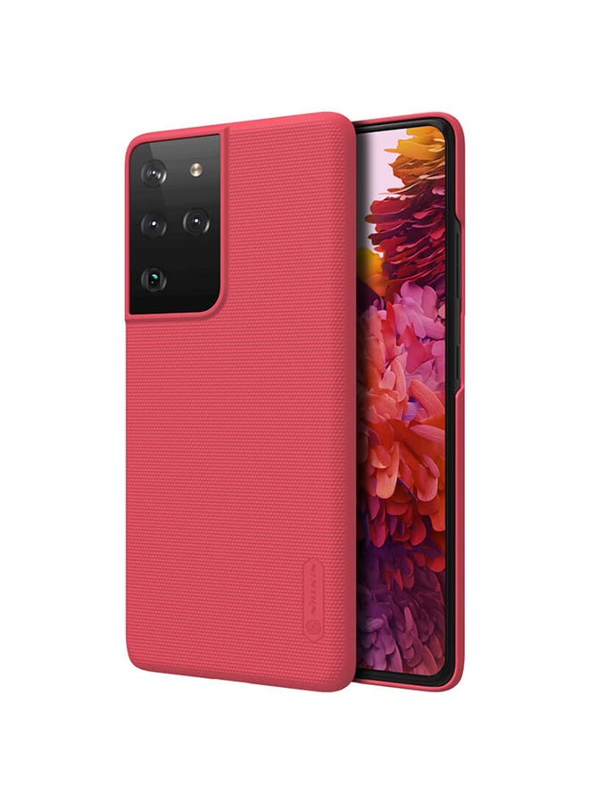 Nillkin Protective Case Cover For Samsung Galaxy S21 Ultra Red - Image 1