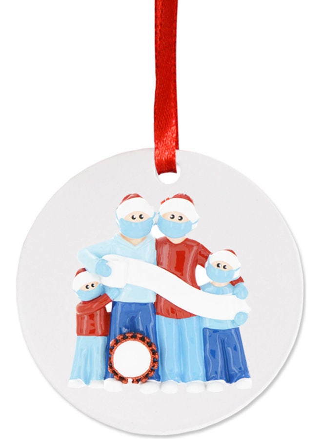 Tree Hanging Ornament Multicolour 10cm - Image 1