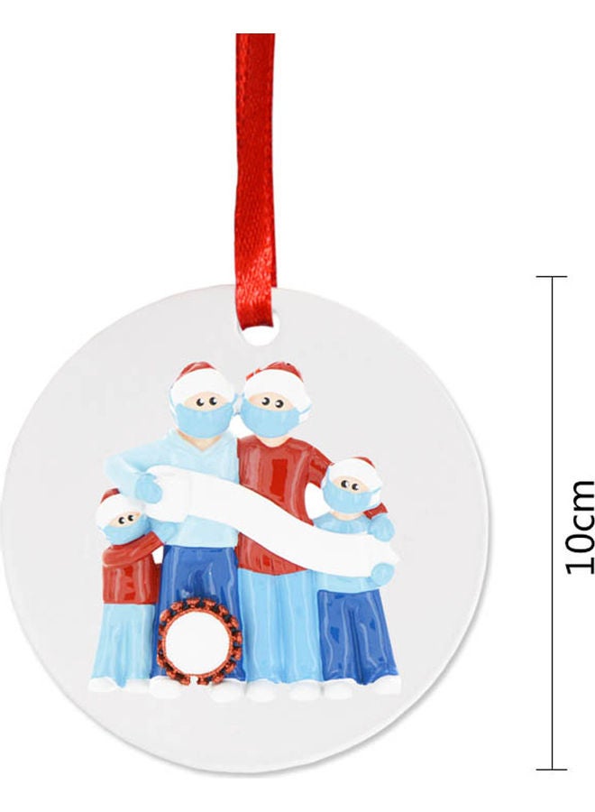 Tree Hanging Ornament Multicolour 10cm - Image 3