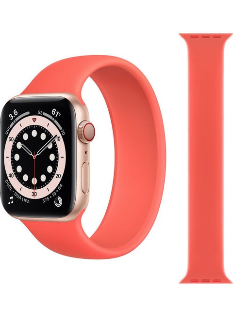 Solo Loop Band for Apple Watch Pink Citrus