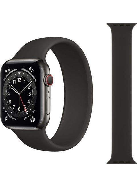 Replacement Band For Apple Watch Series 1/2/3/4/5/6/SE 42/44mm Black