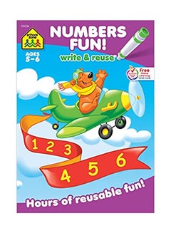 Numbers Fun! Write & Reuse Workbook paperback english - 2001