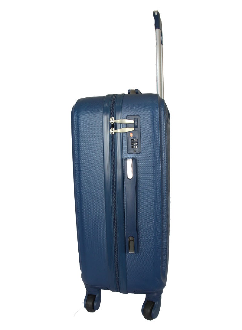 PK 3-Piece Luggage Trolley Set With Briefcase Blue - Image 3
